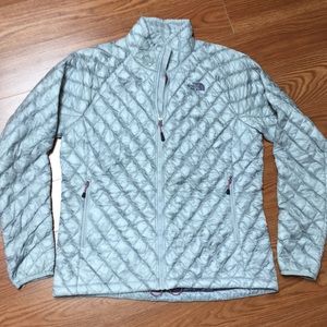 The North Face Thermoball grey silver coat jacket